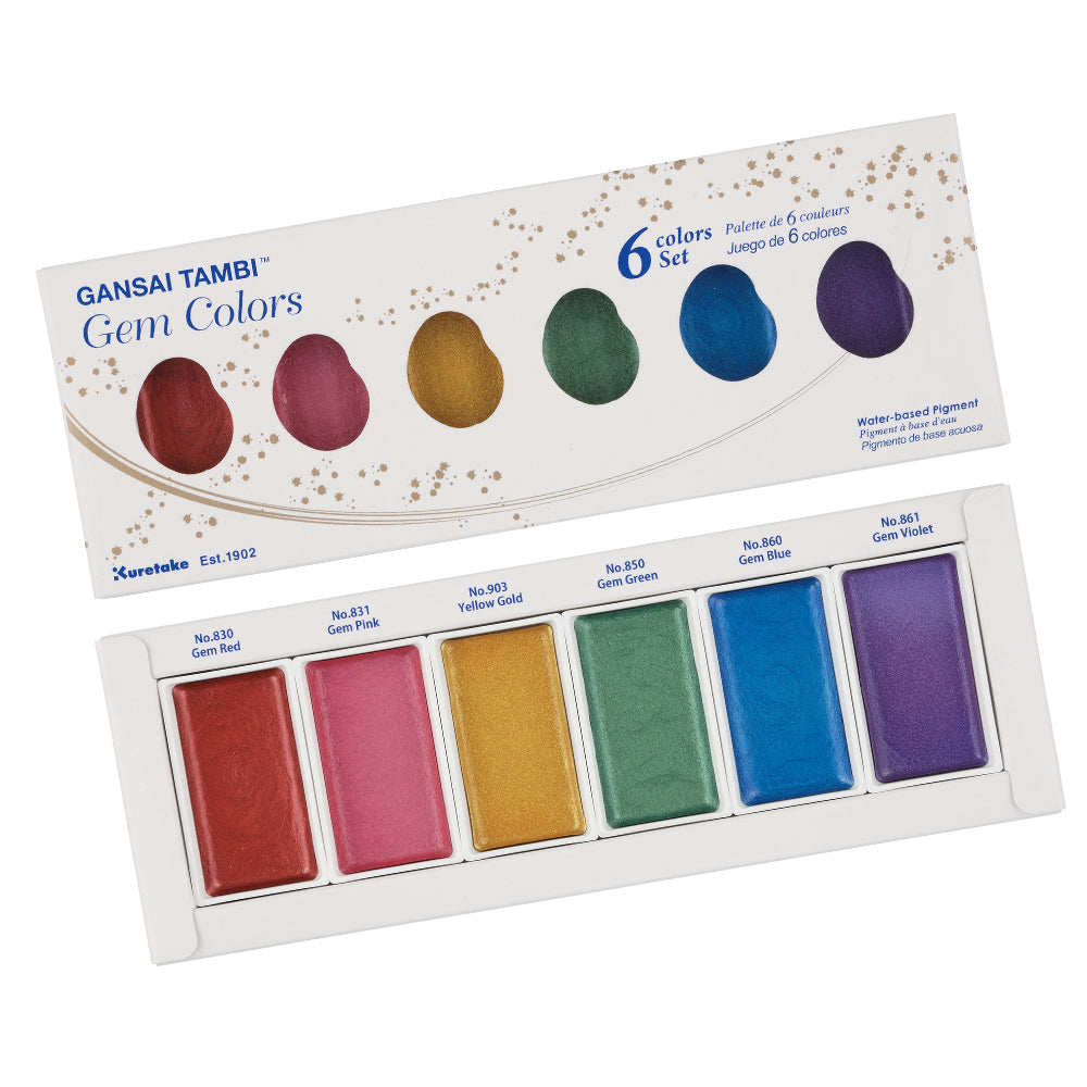 Kuretake Tambi Watercolor Pan Sets