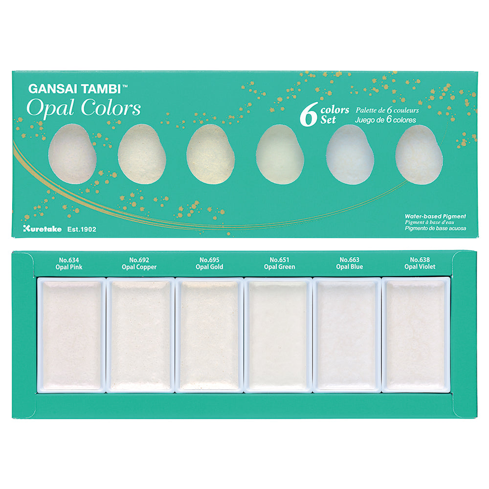 Kuretake Tambi Watercolor Pan Sets