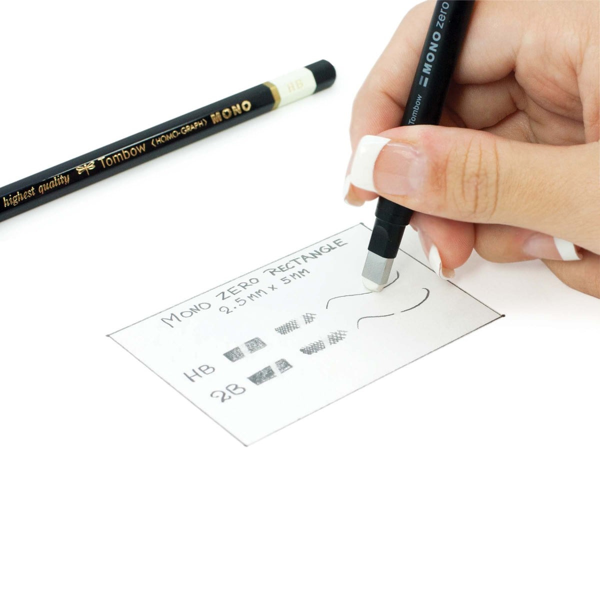 MONO Zero Refillable Rectangular Eraser