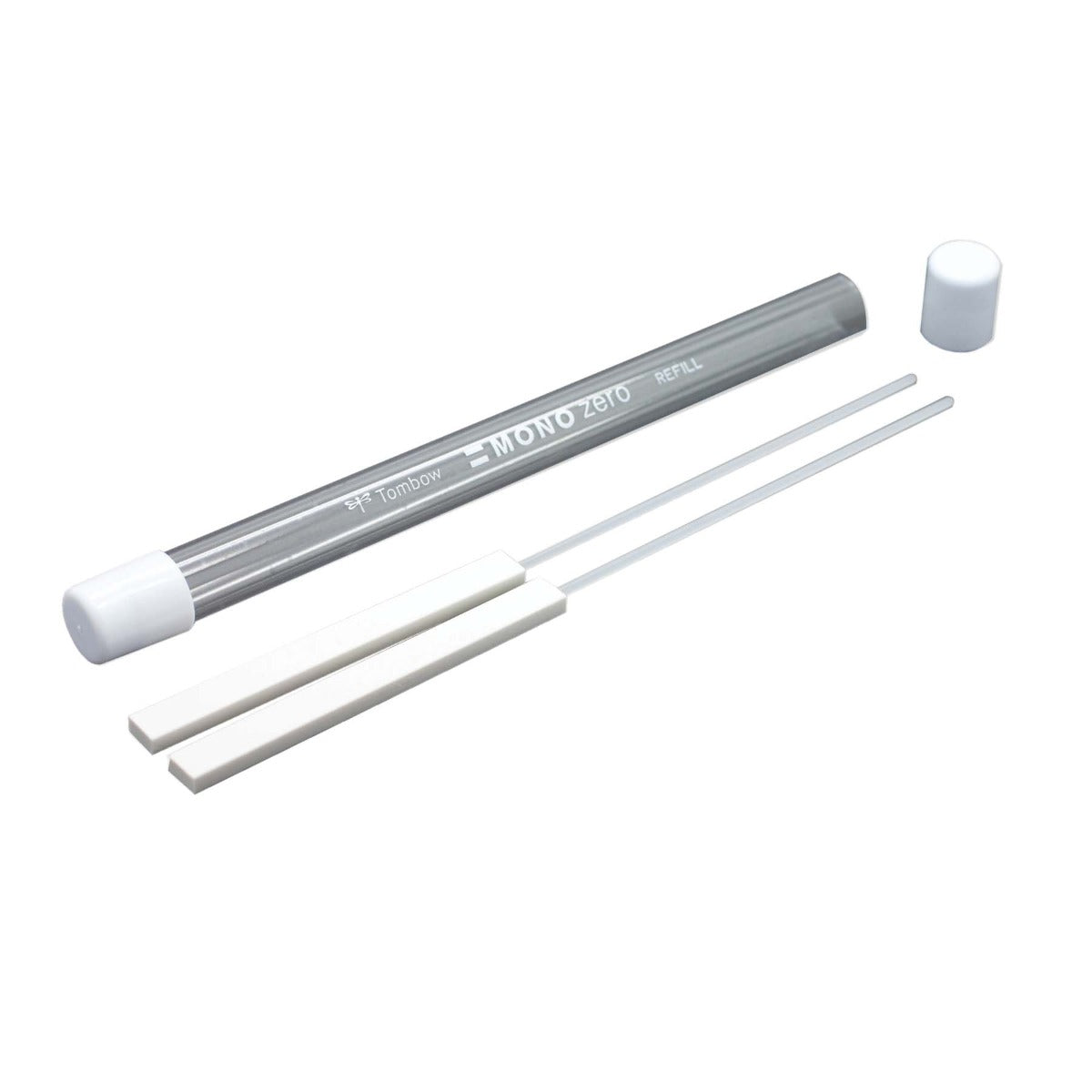 MONO Zero Refillable Rectangular Eraser Refill - 2 Pack