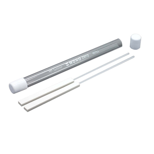 MONO Zero Refillable Rectangular Eraser Refill - 2 Pack